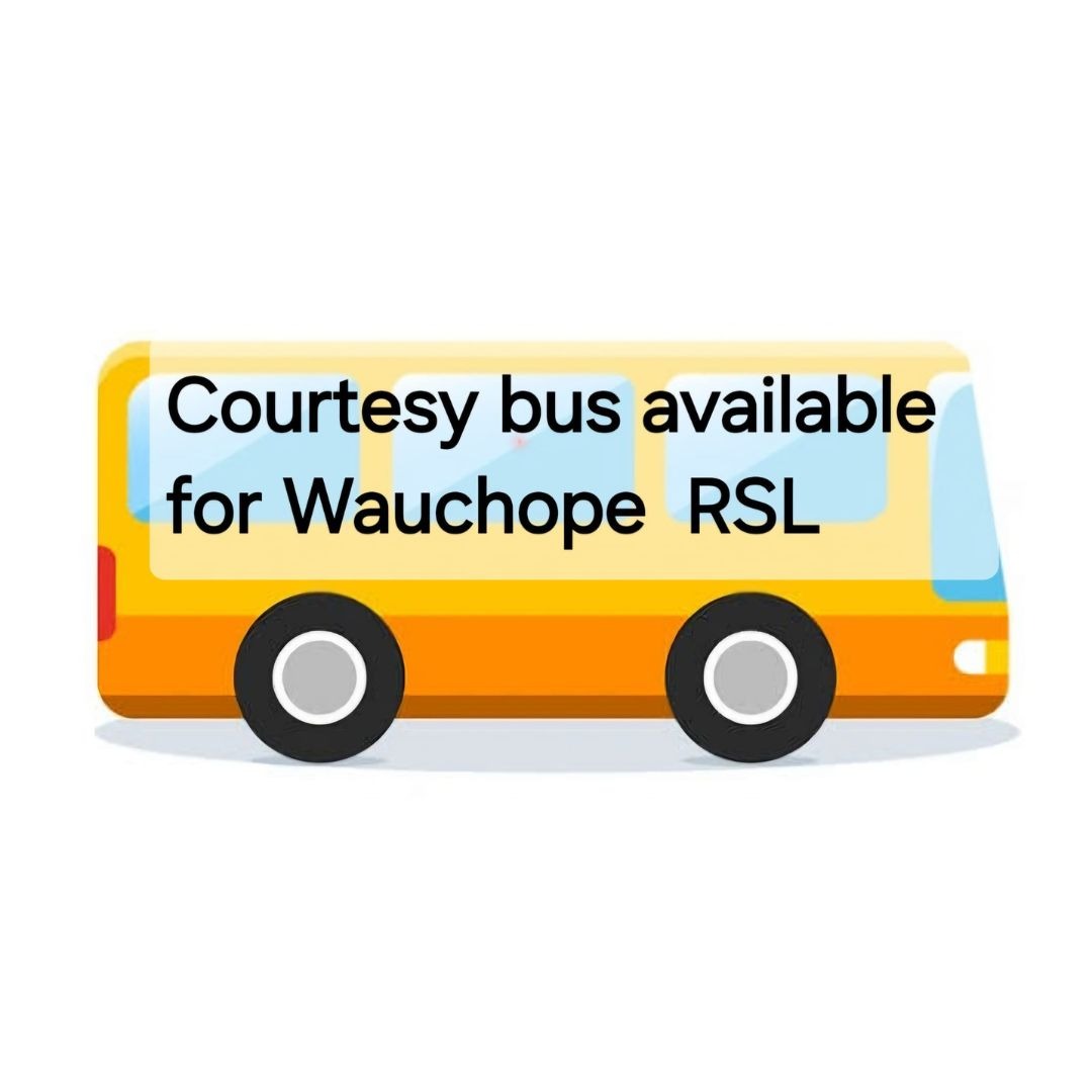 Featured image for “Wauchope RSL will be running a Courtesy bus from Friday 18th October. Bus will run Friday, Saturday and Sunday at usual times. Please call Wauchope RSL Club on 65852244 for bus bookings. #wp”