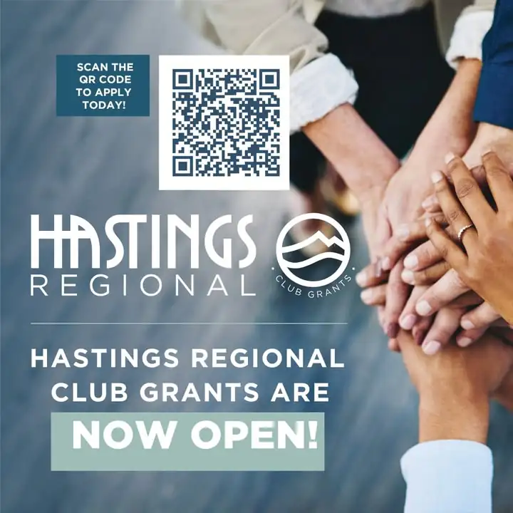 Featured image for “Hastings Regional Club Grants are now open!”